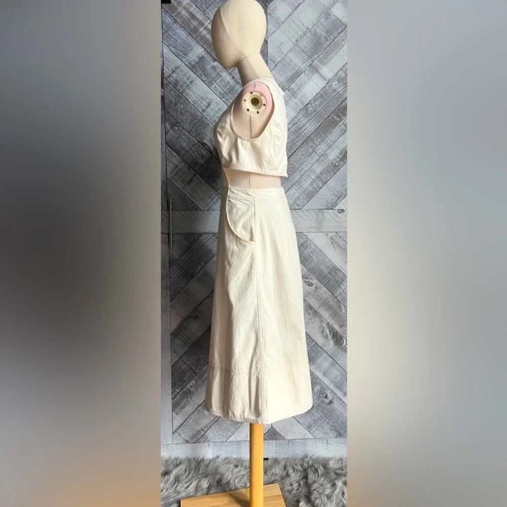 CURRENT/ELLIOTT NWT DENIM THE NIGHTFALL DRESS - - Picture 12 of 15